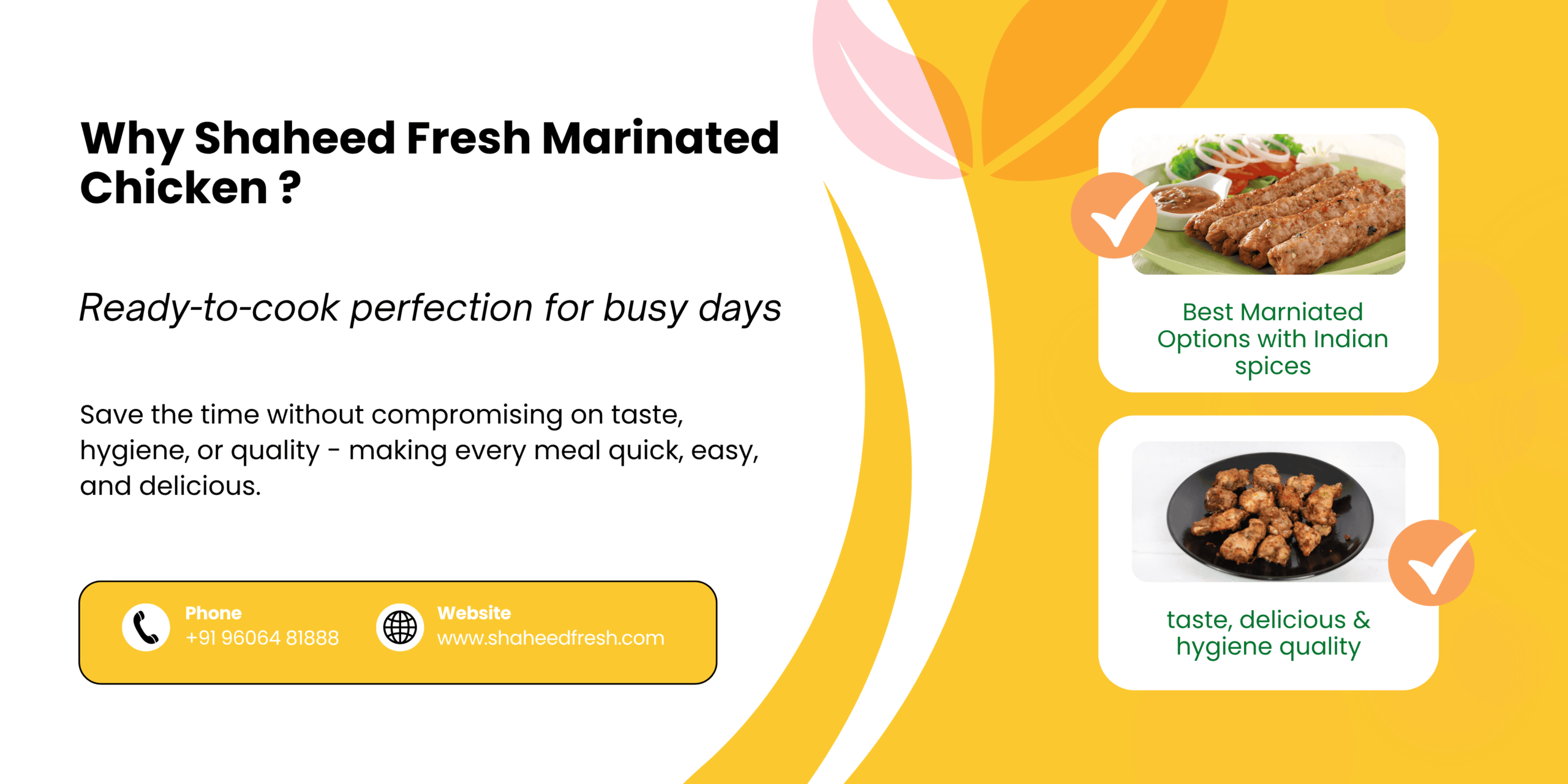 Read more about the article Why Shaheed Fresh Marinated Chicken is Perfect for Quick Meals?