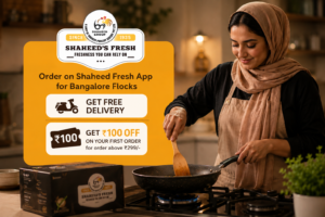 Download Shaheed's App and Enjoy Marinated options