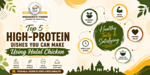 Read more about the article Top 5 High-Protein Dishes You Can Make Using Halal Chicken